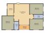 Ganges Puja Ganges (3BHK (1225 sq ft) 1225 sq ft) Ganges Puja Ganges (3BHK (1225 sq ft) 1225 sq ft)