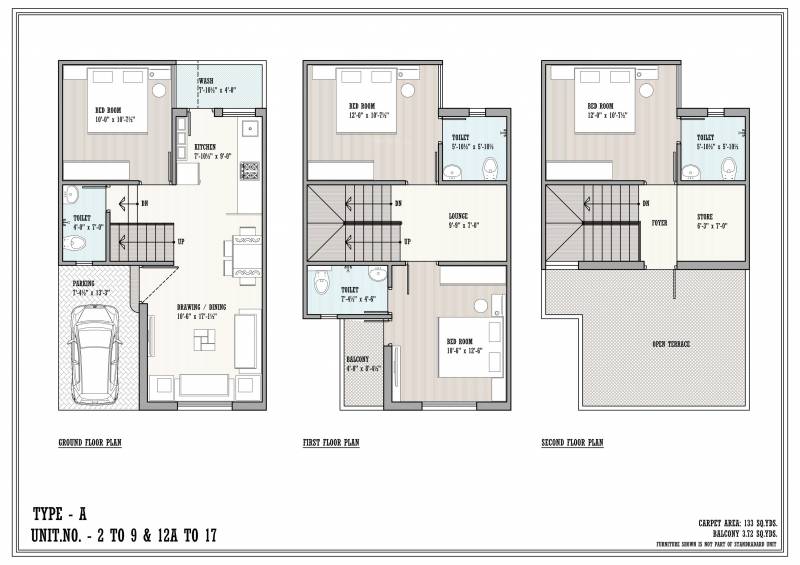 Bhagirath Sapphire Villa (4BHK+4T (1,196.95 sq ft) 1196.95 sq ft)