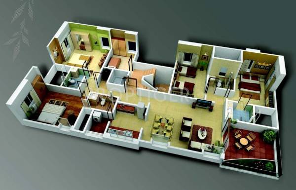 Shreyas August (4BHK+4T (2,137 sq ft) 2137 sq ft) Shreyas August (4BHK+4T (2,137 sq ft) 2137 sq ft)