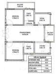 Namoh Palash (2BHK+2T (489.76 sq ft) 489.76 sq ft)