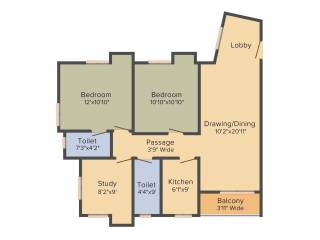 BCT Sonar Sansar (3BHK+3T (1,278 sq ft) 1278 sq ft) BCT Sonar Sansar (3BHK+3T (1,278 sq ft) 1278 sq ft)