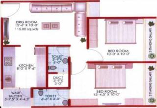 Firdosh Koh E Toor Arcade (2BHK+2T (1,034.95 sq ft) 1034.95 sq ft) Firdosh Koh E Toor Arcade (2BHK+2T (1,034.95 sq ft) 1034.95 sq ft)