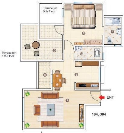 Karda Hari Om Residency (1BHK+1T (675 sq ft) 675 sq ft) Karda Hari Om Residency (1BHK+1T (675 sq ft) 675 sq ft)