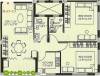 SY Super Residency (2BHK+2T (963 sq ft) 963 sq ft)