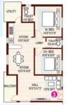 AV Hare Ram Residency (2BHK+2T (1,075 sq ft) 1075 sq ft) AV Hare Ram Residency (2BHK+2T (1,075 sq ft) 1075 sq ft)