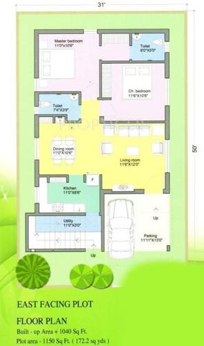 VSR Vaibhav Garden Homes (2BHK+2T (1,040 sq ft) 1040 sq ft) VSR Vaibhav Garden Homes (2BHK+2T (1,040 sq ft) 1040 sq ft)