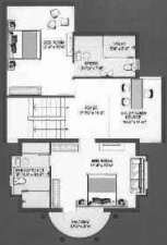  dharm villa Floor Plan First Floor Plan