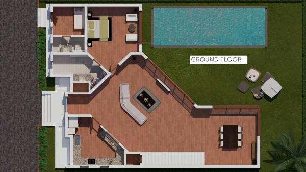 Vianaar La Orilla (3BHK+3T (2,910.56 sq ft) + Servant Room 2910.56 sq ft)