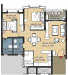 Skylark Zenith (2BHK+2T (996 sq ft) 996 sq ft)