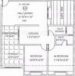 Giridhar Parijaat (2BHK+2T (1,081 sq ft) 1081 sq ft)