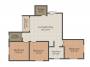 Rajwada Lake Bliss (3BHK+2T (1120 sq ft) 1120 sq ft) Rajwada Lake Bliss (3BHK+2T (1120 sq ft) 1120 sq ft)