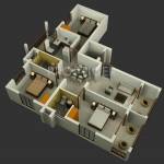 B and F Magnolia (3BHK+3T (1,267 sq ft) 1267 sq ft)