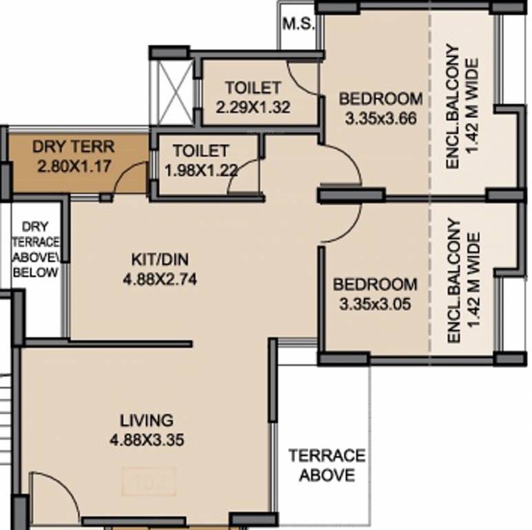 Venkatesh Graffiti Phase 5 (2BHK+2T (573.39 sq ft) 573.39 sq ft) Venkatesh Graffiti Phase 5 (2BHK+2T (573.39 sq ft) 573.39 sq ft)