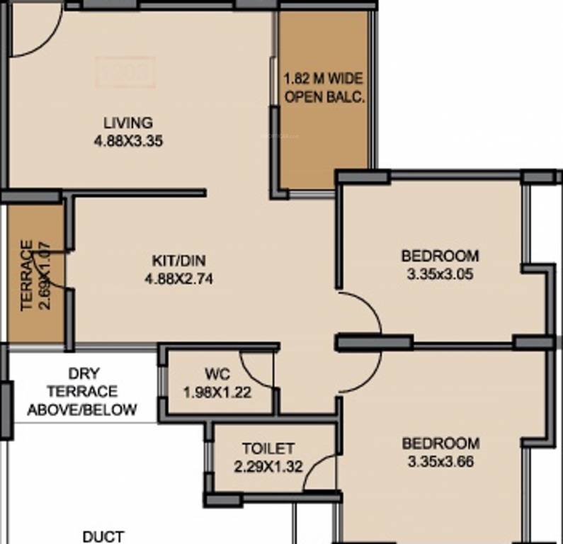 Venkatesh Graffiti Phase 5 (2BHK+2T (687.38 sq ft) 687.38 sq ft) Venkatesh Graffiti Phase 5 (2BHK+2T (687.38 sq ft) 687.38 sq ft)