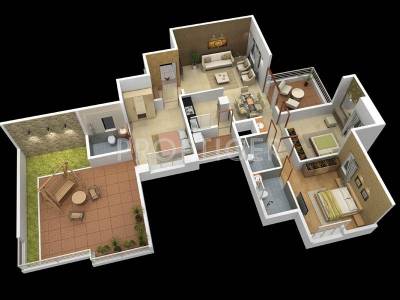 Yash Sherlyn Regency (3BHK+3T (1,442 sq ft) 1442 sq ft)