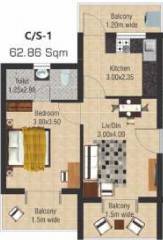 Naifer K B Enclave (1BHK+1T (676.62 sq ft) 676.62 sq ft) Naifer K B Enclave (1BHK+1T (676.62 sq ft) 676.62 sq ft)