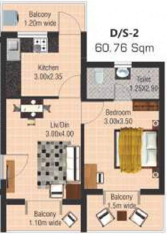 Naifer K B Enclave (1BHK+1T (654.02 sq ft) 654.02 sq ft) Naifer K B Enclave (1BHK+1T (654.02 sq ft) 654.02 sq ft)