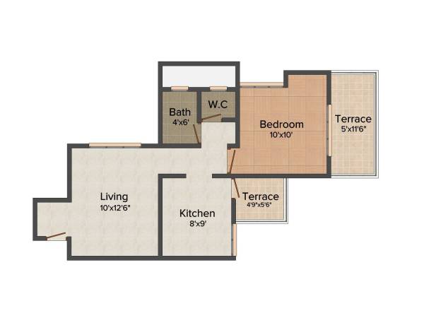 Nobles Jewel ( 540 sq ft) Nobles Jewel ( 540 sq ft)