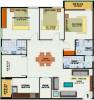 Sai BSR Blue Solitaire (3BHK+3T (1,495 sq ft) 1495 sq ft)