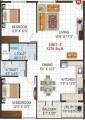 V K Krishna Gardenia (2BHK+2T (1,270 sq ft) 1270 sq ft)