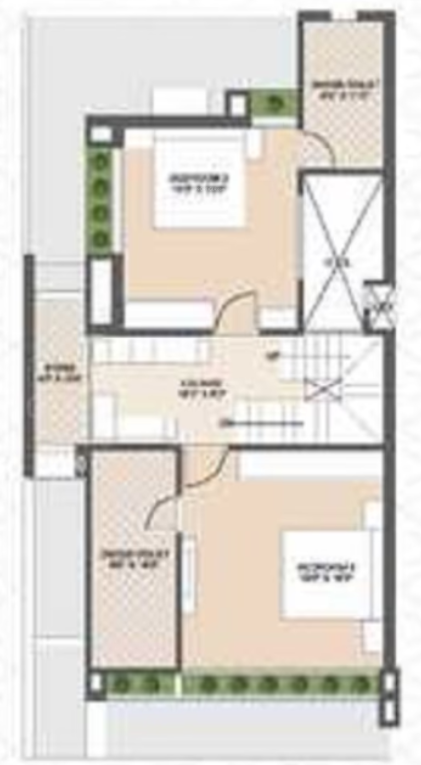  villa Floor Plan First Floor Plan