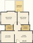 Pate Signoriya (2BHK+2T (985 sq ft) 985 sq ft) Pate Signoriya (2BHK+2T (985 sq ft) 985 sq ft)