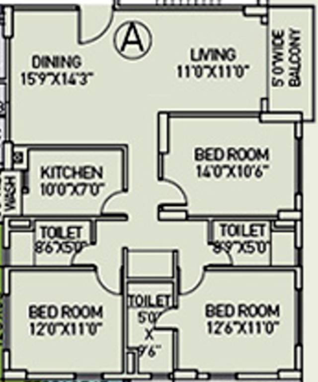 Floor Plan starwood tower 1 to 7 Floor Plan Floor Plan