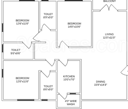Floor Plan starwood tower 1 to 7 Floor Plan Floor Plan