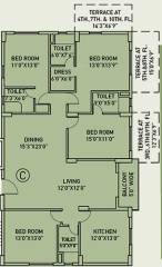  starwood-tower-1-to-7 Floor Plan Floor Plan