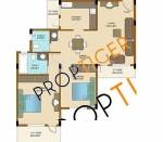 Shriram Adithya (2BHK+2T (1,100 sq ft) 1100 sq ft) Shriram Adithya (2BHK+2T (1,100 sq ft) 1100 sq ft)