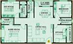 Hivision Residency (3BHK+3T (1,550 sq ft) 1550 sq ft) Hivision Residency (3BHK+3T (1,550 sq ft) 1550 sq ft)