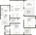 Krisala 41 Elite (2BHK+2T (687.49 sq ft) 687.49 sq ft) Krisala 41 Elite (2BHK+2T (687.49 sq ft) 687.49 sq ft)