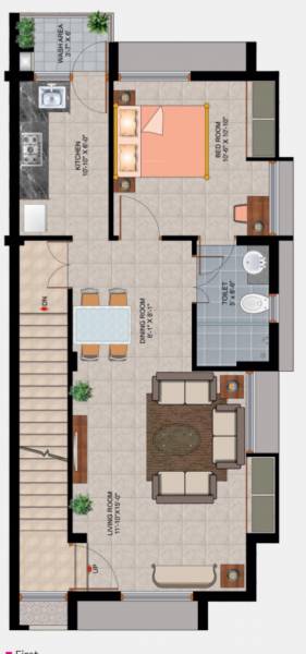  shri-sampada Floor Plan First Floor Plan