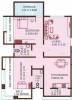 Horizon Veronica (2BHK+2T (1,233 sq ft) 1233 sq ft)