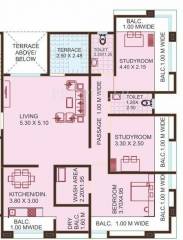Horizon Veronica (3BHK+2T (1,627 sq ft) 1627 sq ft) Horizon Veronica (3BHK+2T (1,627 sq ft) 1627 sq ft)