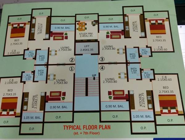  vimal-raj-wing-a-1-medityaraviraj-complex Floor Plan Floor Plan