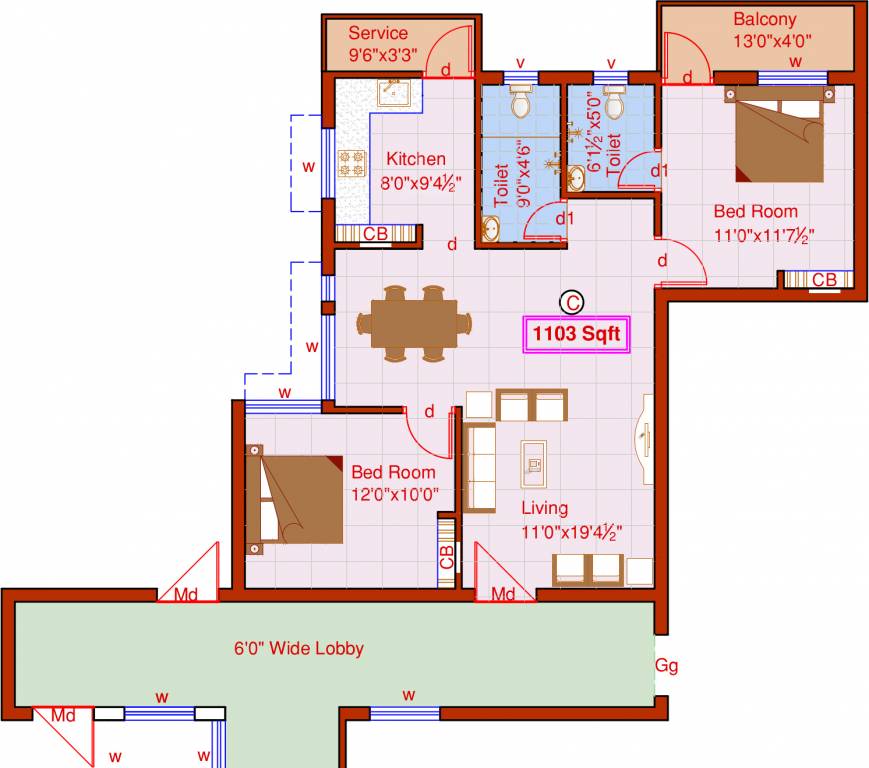 Sree Sai Air View Apartment