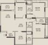 Pride Enchanta II (3BHK+3T (1,605 sq ft) 1605 sq ft)