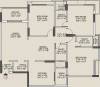 Pride Enchanta II (3BHK+3T (1,870 sq ft) 1870 sq ft)