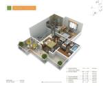 Insignia Brooklands (3BHK+3T (2,334 sq ft)   Servant Room 2334 sq ft)