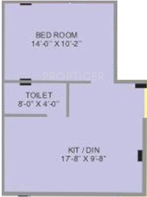 Vasundhara Minati Mansion (1BHK+1T (567 sq ft) 567 sq ft)