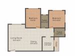 GSA Grandeur (2BHK+2T (748 sq ft) 748 sq ft) GSA Grandeur (2BHK+2T (748 sq ft) 748 sq ft)