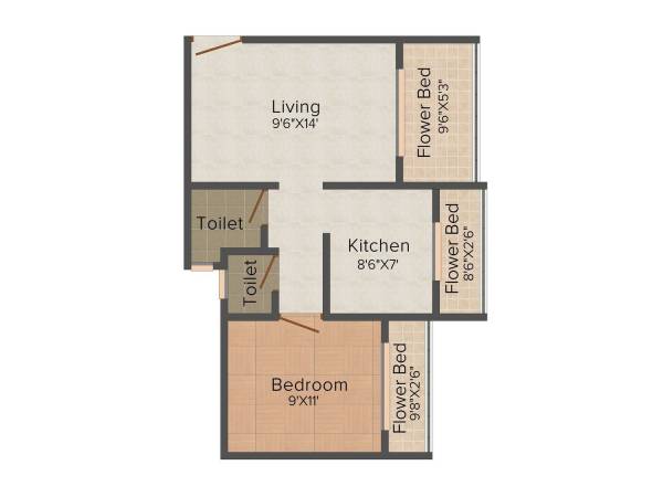 Shree Radha Parshuram Residency ( 650 sq ft)