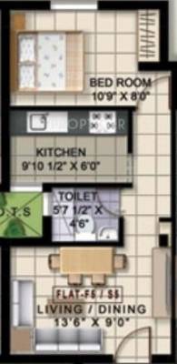 Deva Shre Homes (1BHK+1T (485 sq ft) 485 sq ft)