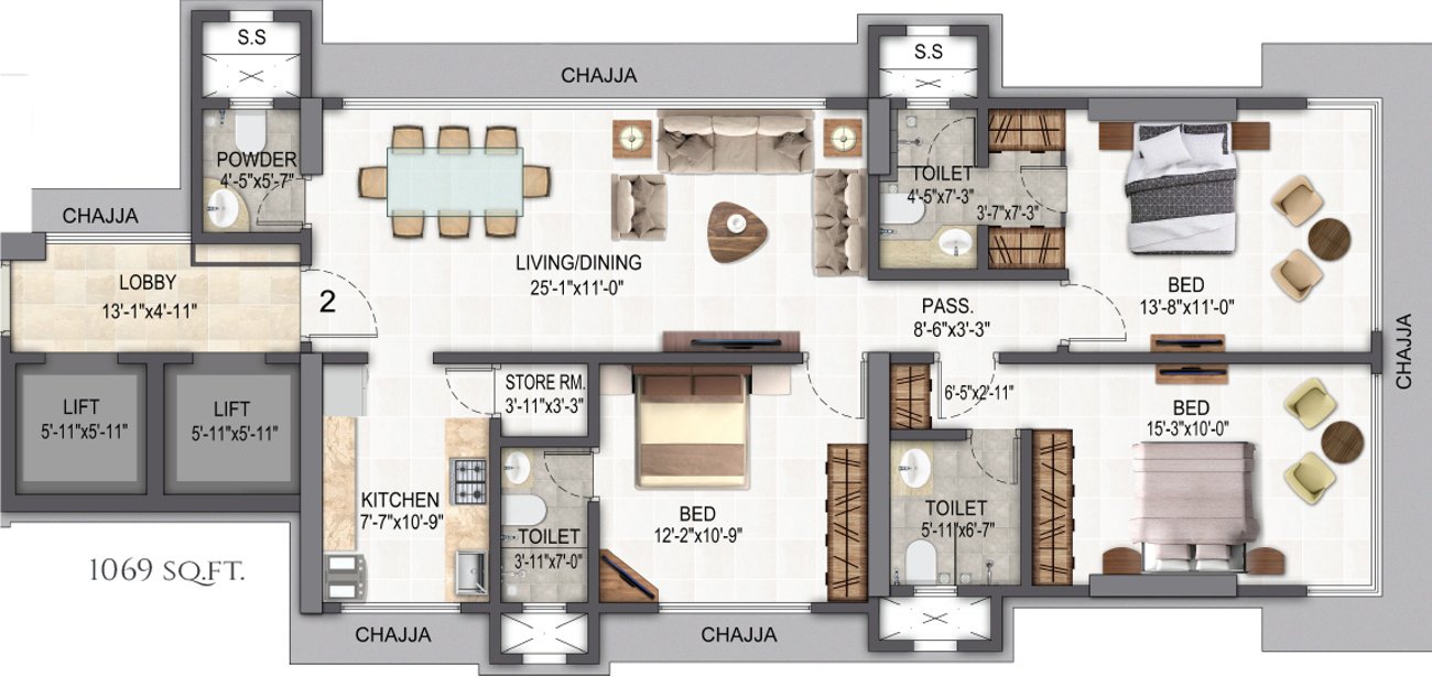 Trishabh Greens Wing A