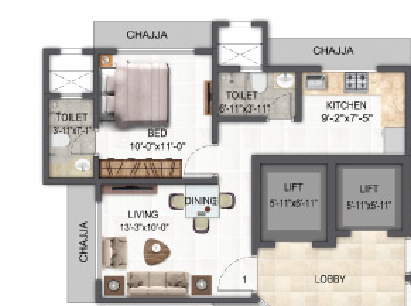  greens wing b Floor Plan Floor Plan