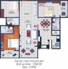 Poorvi Srinivasa Grand (3BHK+3T (1,599 sq ft) 1599 sq ft) Poorvi Srinivasa Grand (3BHK+3T (1,599 sq ft) 1599 sq ft)