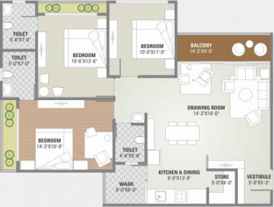  pratham-lakeview Floor Plan Floor Plan