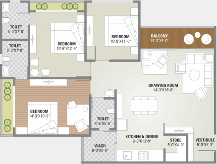  pratham lakeview Floor Plan Floor Plan