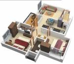 Sara Sara City Phase 3 (2BHK+2T (903 sq ft) 903 sq ft)